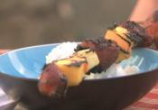 How To Make Grilled Fruit Skewers